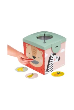 Cube magique balles tissus cartes Taf toys