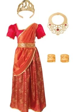 Déguisement de princesse cambodgienne 6-8 ans Oxybul
