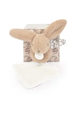 Doudou Lapin pantins avec doudou assortiment Doudou et Compagnie