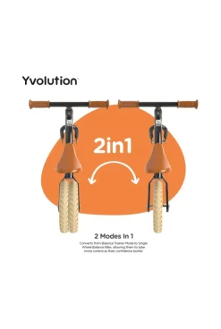 Draisienne Yvelo Junior Air Noir Yvolution