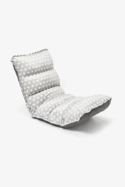 Fauteuil multi-positions étoiles gris et blanc Oxybul