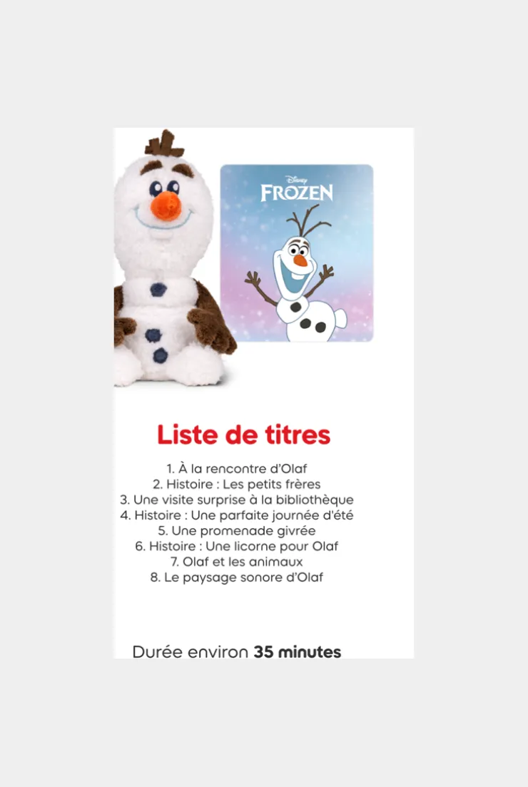 Figurine Tonie Câlin Disney Olaf