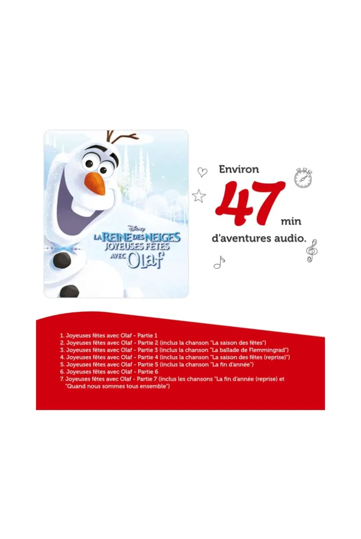 Figurine Tonie Disney La reine des neiges - Olaf
