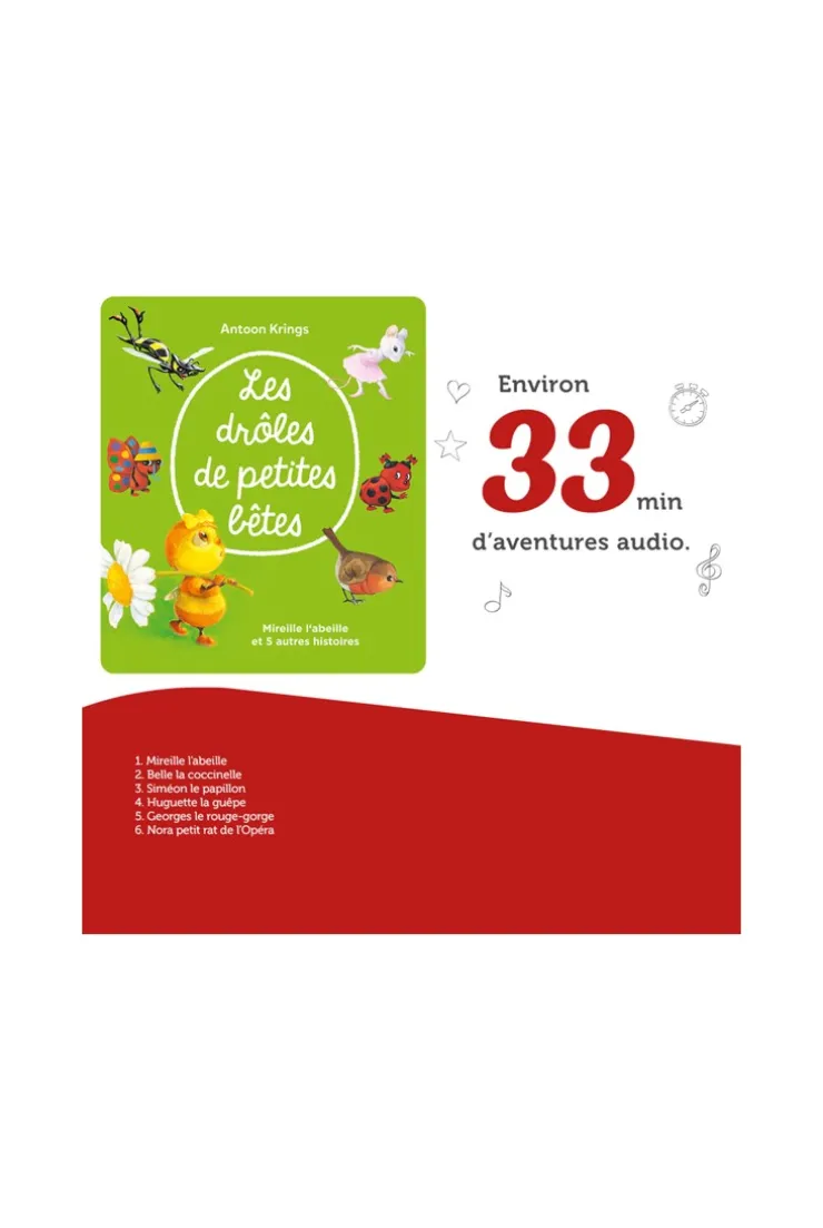 Figurine Tonie Les Drôle de petites bêtes, Mireille l'abeille