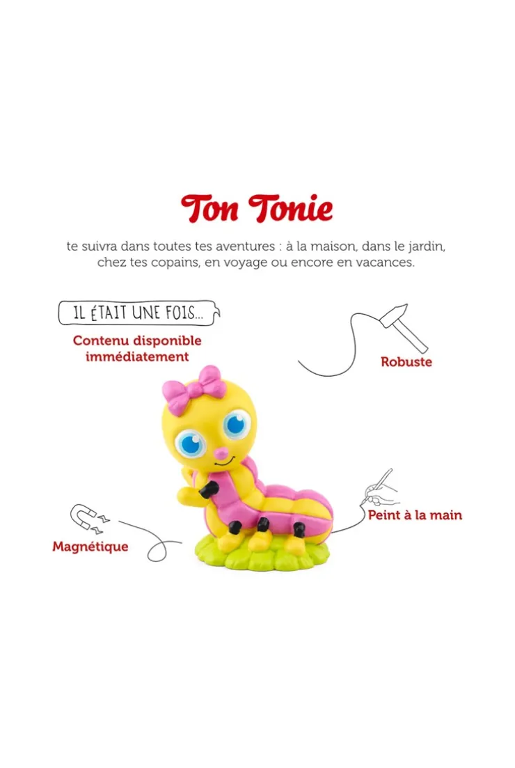 Figurine Tonie, Les Drôle de petites bêtes, Camille la chenille