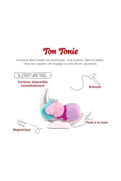 Figurine Tonie Peppa Pig, histoires du soir