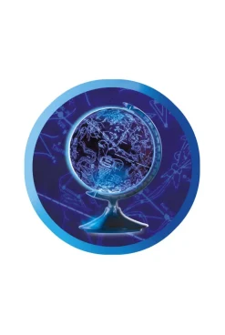 Globe terrestre jour / céleste nuit