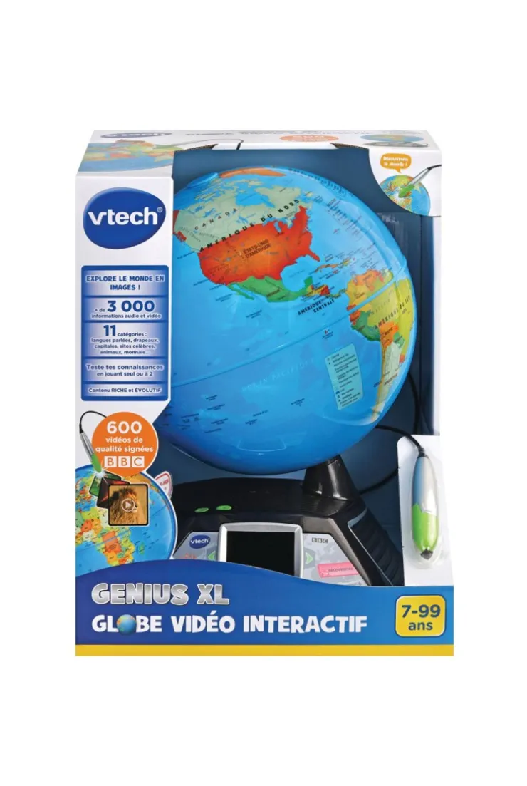 Globe vidéo interactif Genius XL Vtech