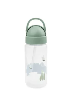 Gourde avec paille Croco vert Done By Deer