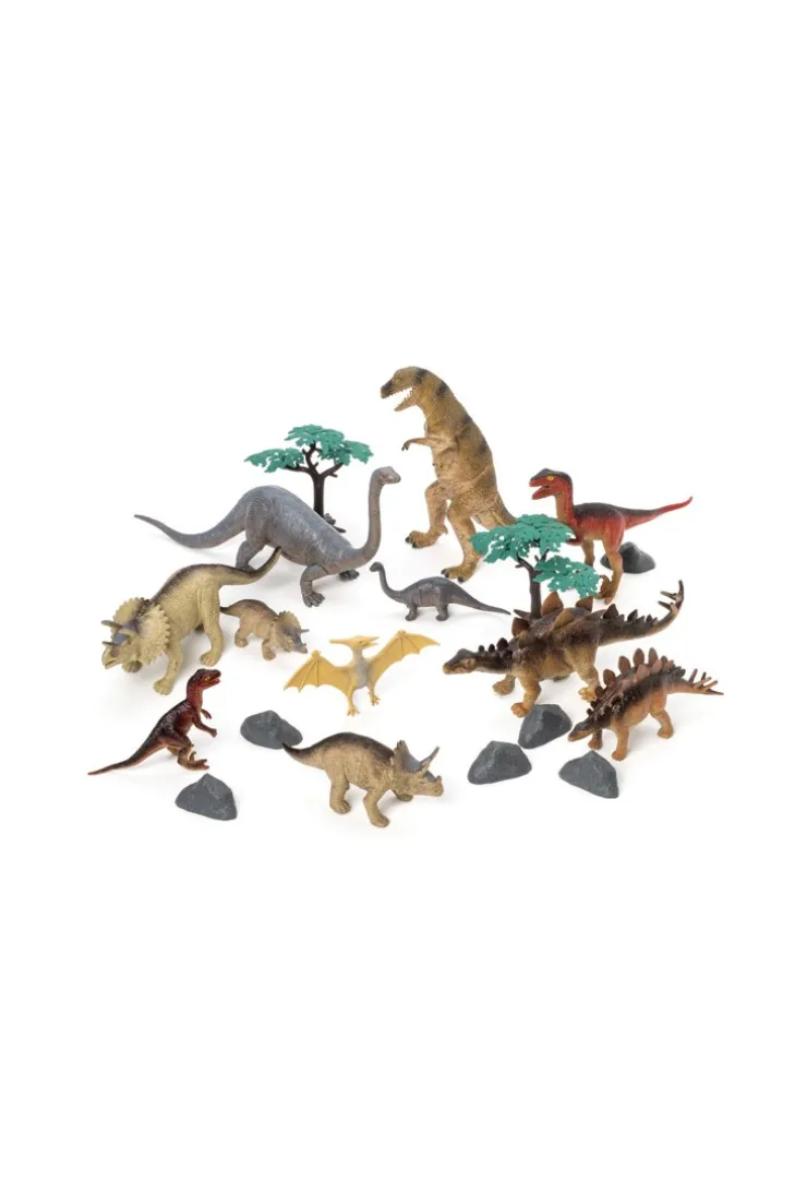 Grand baril de figurines de dinosaures Oxybul