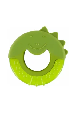 Hochet de dentition réfrigérant Dino vert