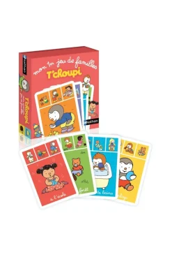 Jeu de 7 familles T'choupi Nathan