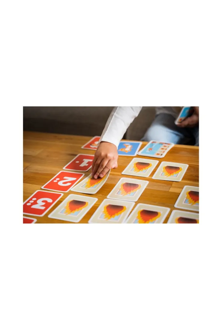 Jeu de cartes Au feu les pompiers Nathan