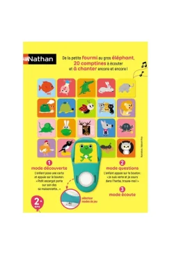 Jeu interactif Coucou les animaux Nathan