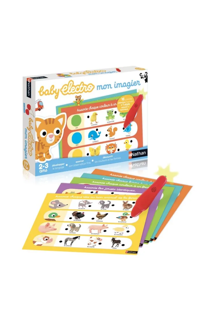 Jeu interactif Electro baby mon imagier Nathan