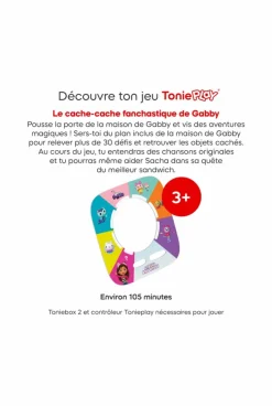 Jeu Tonieplay, Gabby et la maison magique : Le cache-cache fanchastique de Gabby