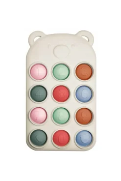 Jouet pop it forme télécommande Nattou