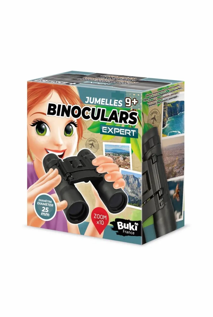 Jumelles expert 10x25 mm avec étui Buki