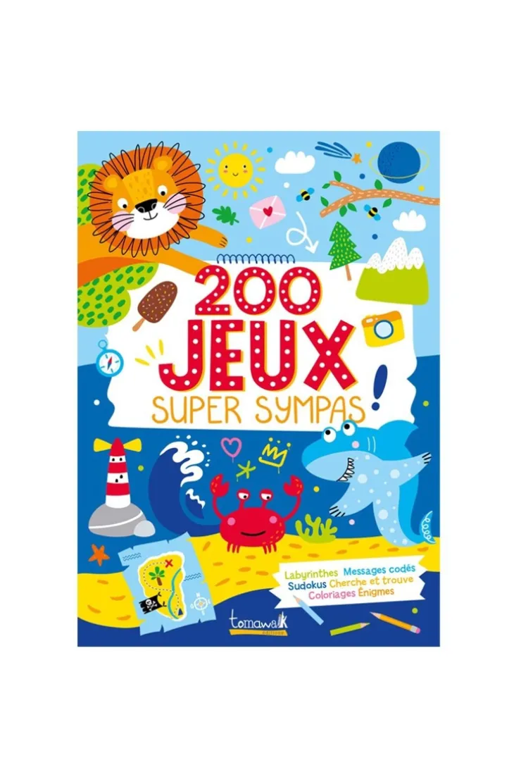 Livre 200 jeux super sympas
