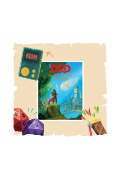 Livre audio interactif pour FLAM, Donjons et dragons Lunii