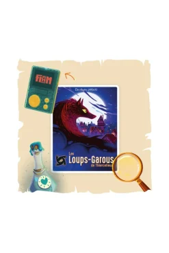 Livre audio interactif pour FLAM, Les loups-garous de Thiercelieux Lunii