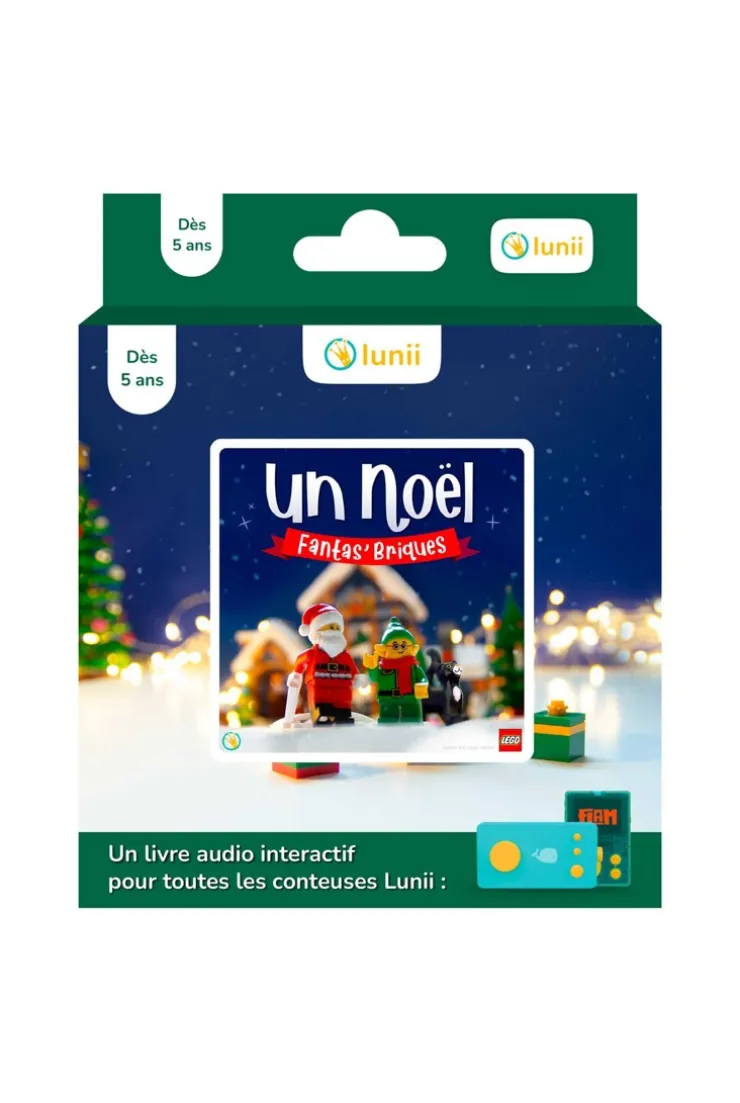 Livre Audio intéractif pour ma Fabrique à histoires, Un noël fantas'briques