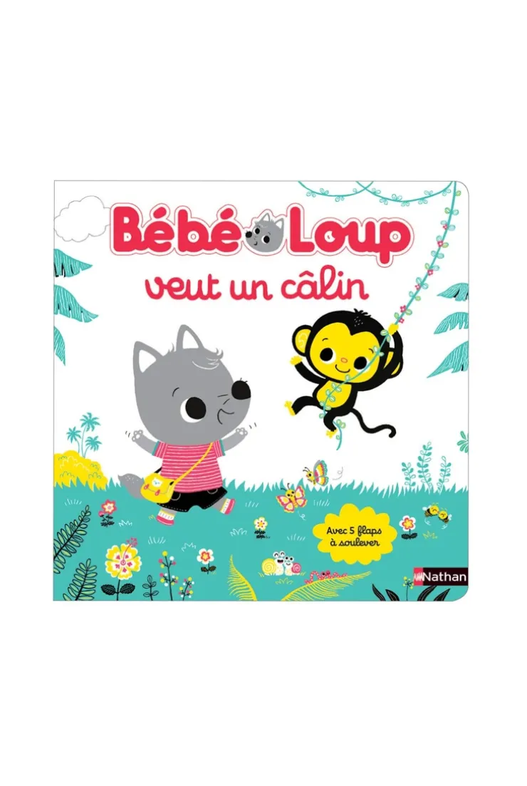 Livre Bébé loup veut un câlin - Nathan Jeunesse