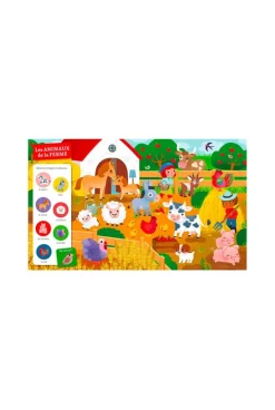 Livre Cherche et trouve des tout-petits, Chez les animaux