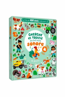 Livre Cherche et trouve des tout petits, Sonore à la ferme