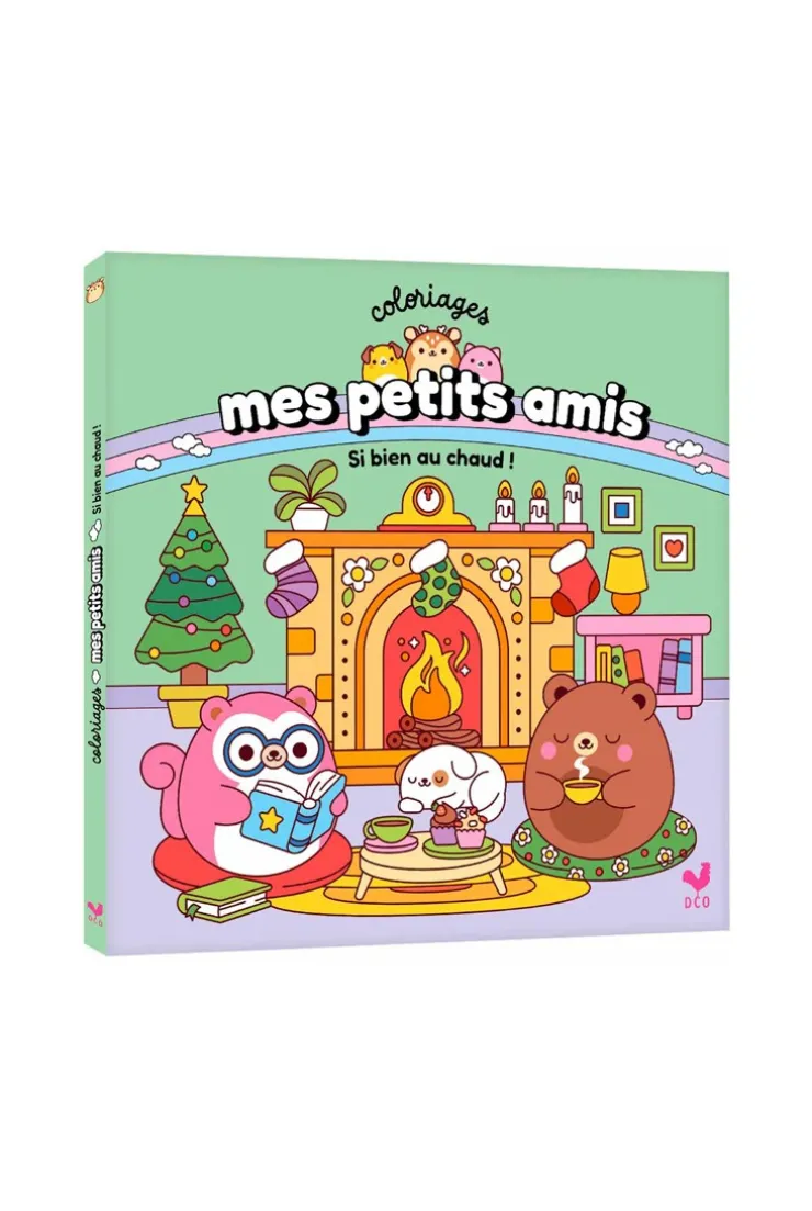 Livre Coloriages Mes petits amis si bien au chaud !