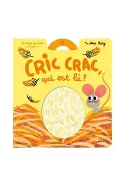 Livre Cric, crac, qui est là ? - Milan Jeunesse