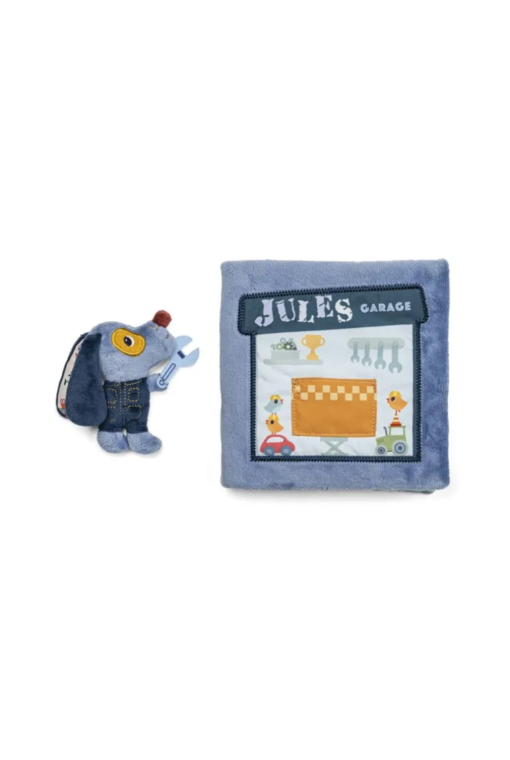 Livre d'activités en tissu Jules garage Lilliputiens