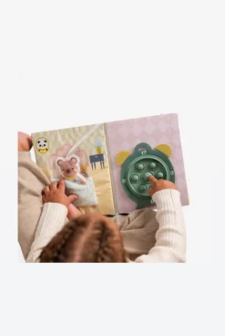 Livre d’activités en tissu busy book ma journée TAF TOYS
