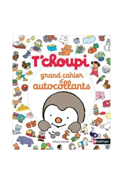 Livre Grand cahier d'autocollants T'Choupi - Nathan Jeunesse