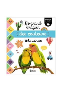 Livre Le grand imagier des couleurs à toucher