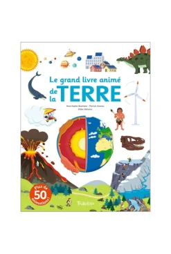 Livre Le grand livre animé de la Terre - Tourbillon