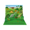 Livre Le monde des dinosaures en relief - Tourbillon