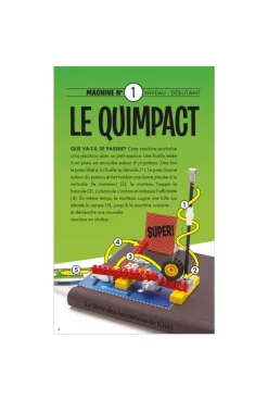 Livre Lego, réactions en chaine - Fleurus