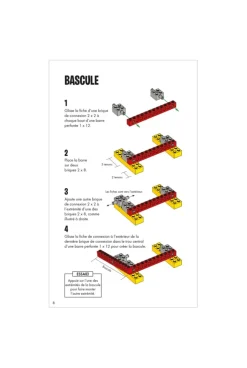 Livre Lego, réactions en chaine - Fleurus