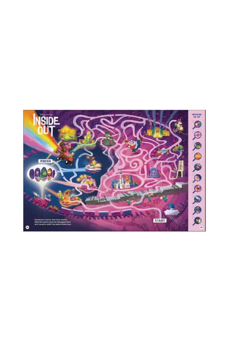 Livre Les 100 Labyrinthes Disney, Hors Série, Grand Cahier de Jeux - Hachette Jeunesse