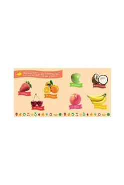 Livre Les fruits mon livre des odeurs et des couleurs - Auzou