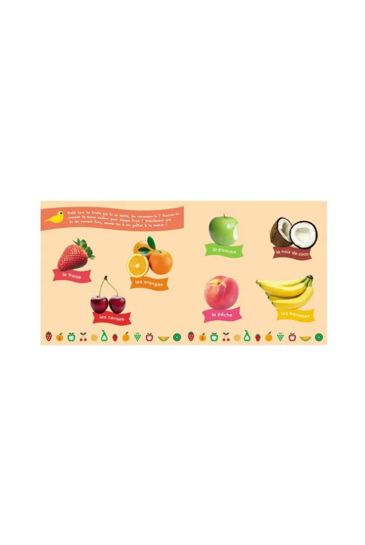 Livre Les fruits mon livre des odeurs et des couleurs - Auzou