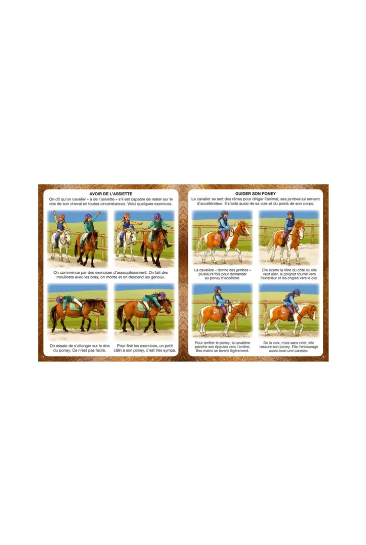 Livre L'imagerie du poney et du cheval - Fleurus