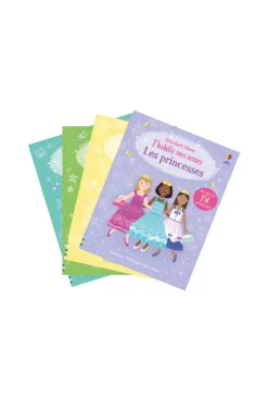 Livre Ma valisette, j'habille mes amies, princesses, fées filles et ballerines