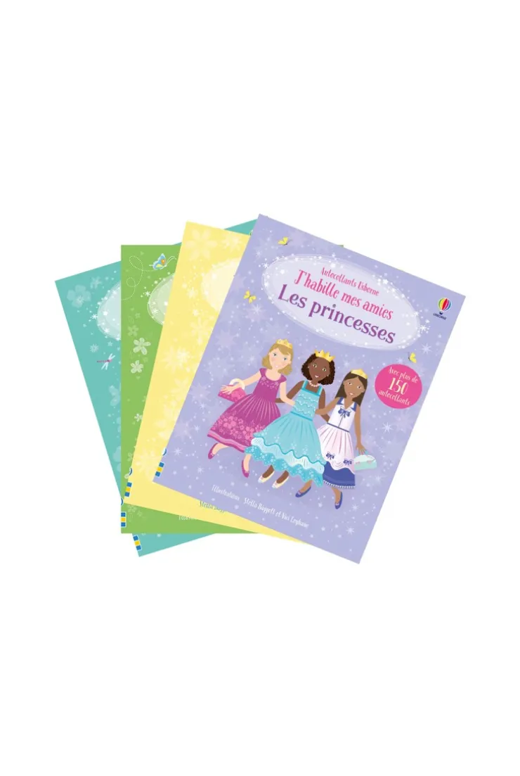Livre Ma valisette, j'habille mes amies, princesses, fées filles et ballerines