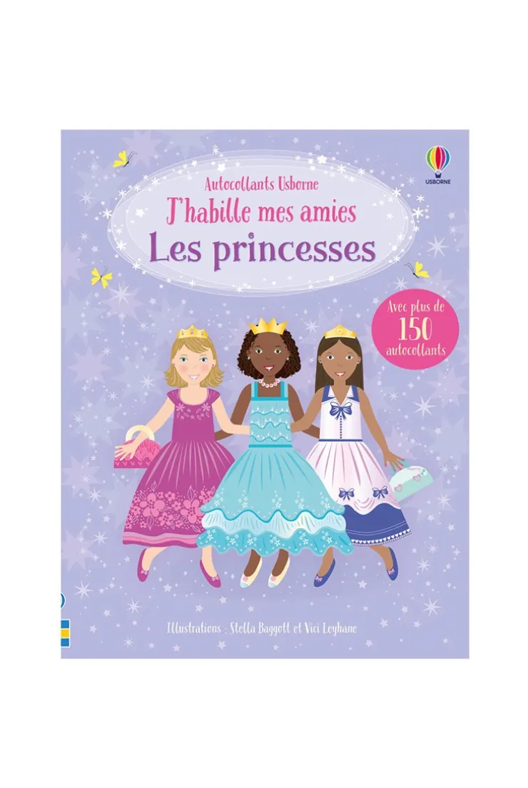 Livre Ma valisette, j'habille mes amies, princesses, fées filles et ballerines