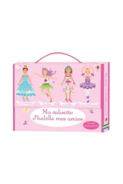 Livre Ma valisette j'habille mes amies - Usborne