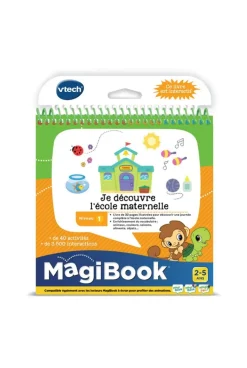Livre MagiBook Je découvre l'école maternelle Vtech