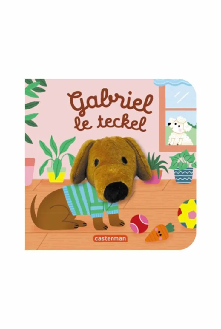 Livre Marionnette Gabriel le teckel