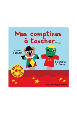Livre Mes comptines à toucher vol 2 - Gallimard Jeunesse
